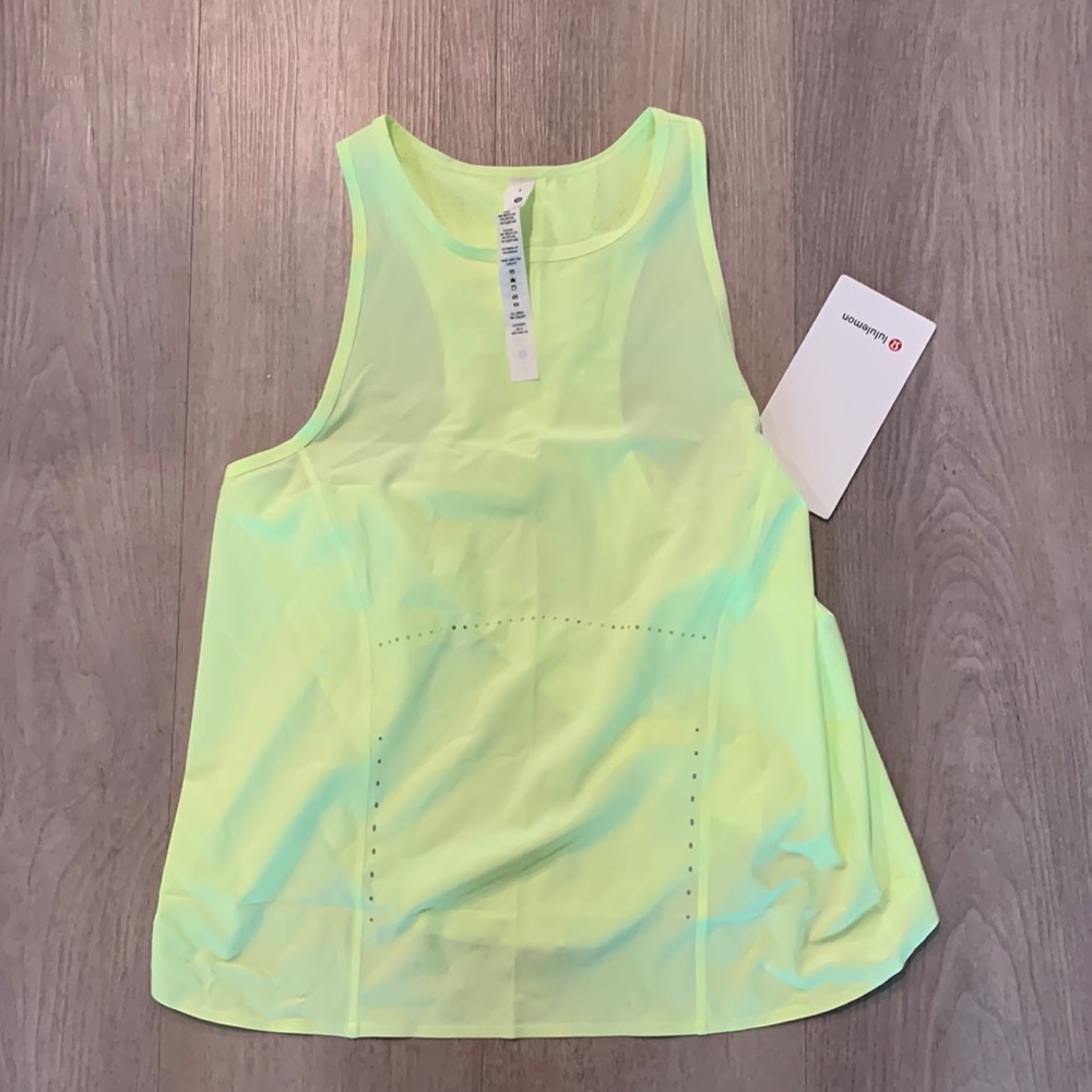 Swift ventilated racerback running tank